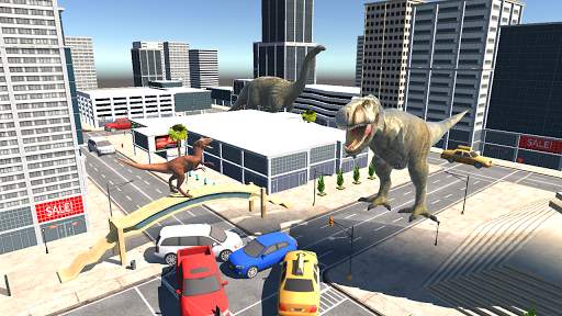 Dinosaur Simulator - City destroy screenshot 5