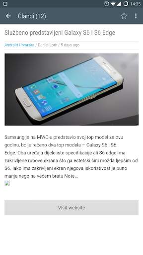 Smartphone Novosti screenshot 4