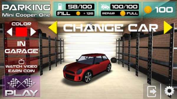 Parking Mini Cooper One Simulator Games 2018 स्क्रीनशॉट 4