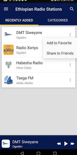 Ethiopian Radio Stations 2 تصوير الشاشة