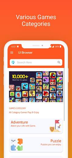UI Browser :- Fast & Safe screenshot 3