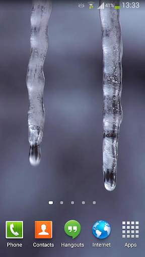 Ice Live Wallpaper HD screenshot 2