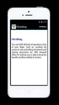 Free Tutorials For WPS Office screenshot 4