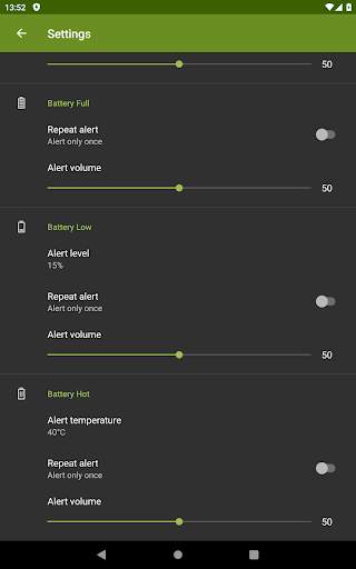 Charger Alert (Baterai Alarm) screenshot 14