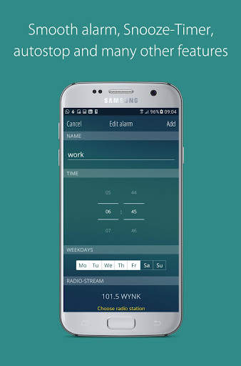 bedr alarm clock radio: US and World Radio screenshot 3