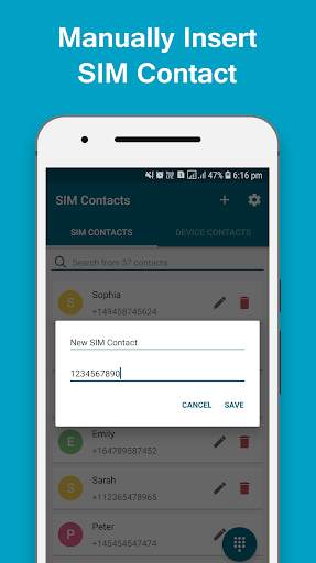 SIM Contacts screenshot 6