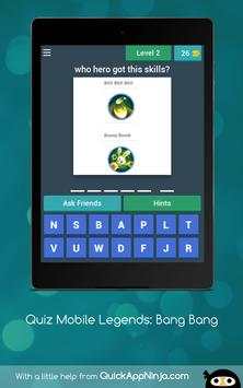 Quiz Mobile Legends: Bang Bang screenshot 11