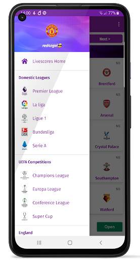 Livescores Plus screenshot 1