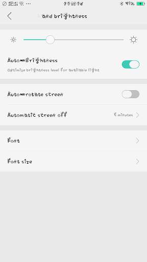 Kitty Font for OPPO screenshot 2