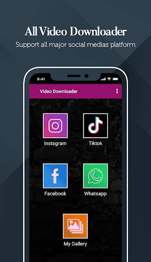 All Social Media Video Downloader Saver screenshot 1