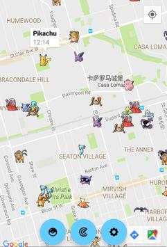 GO Map Radar for Pokémon GO screenshot 2
