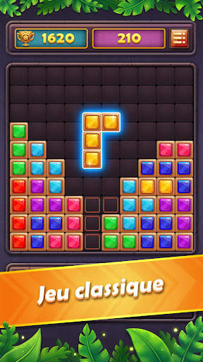 Bloc Puzzle Gem: Bijou Blast screenshot 1