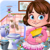 Barbie Bathroom Cleaner Girl Games icon