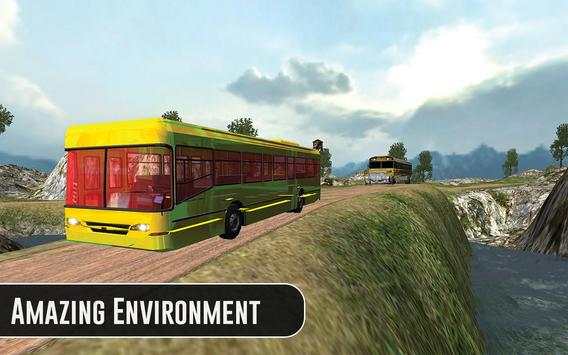 OffRoad Bus Drive Sim 3D 2017 screenshot 3