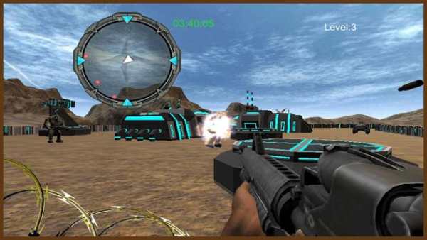Galaxy Sniper Perang Robot screenshot 9