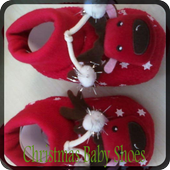 Christmas Baby Shoes icon