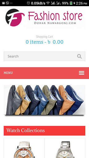 Fashion Store screenshot 1