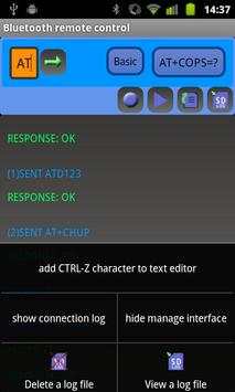 Bluetooth remote control screenshot 6