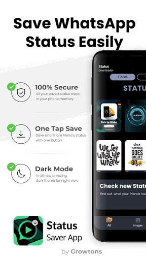 Status Saver App - Status Video Download WA Story screenshot 1