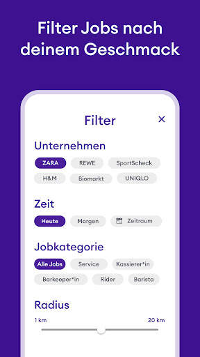 Zenjob - Flexible Nebenjobs скриншот 6