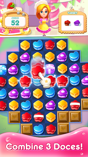 Cake Match 3: Combinar 3 Doces screenshot 1