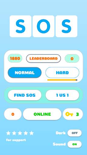 SOS Game: Tic Tac Toe Killer screenshot 1