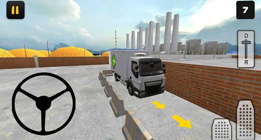 Truck Simulator 3D: Food Transport screenshot 3