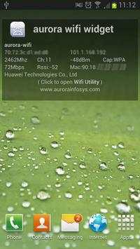 aurora wifi widget screenshot 1