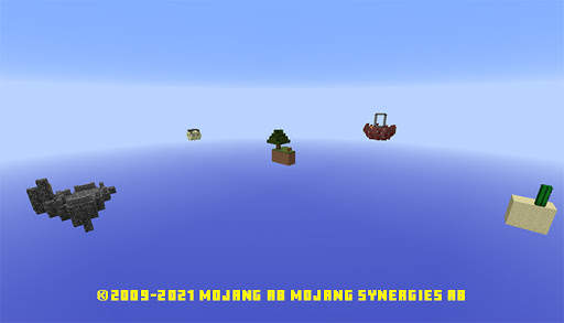 Skyblock mod for minecraft screenshot 1