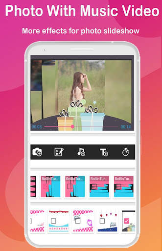 Maker Video with Music Photos screenshot 4