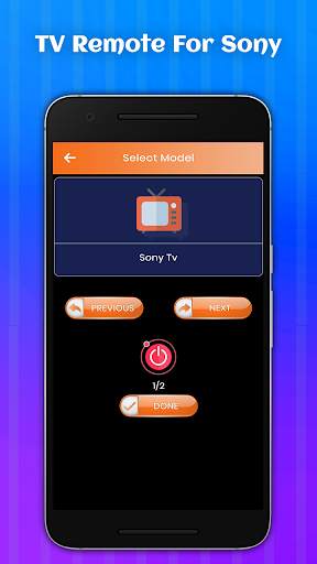 TV Remote Control For Sony screenshot 2