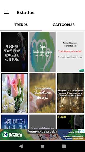 Estados para Whatsapp® screenshot 2