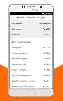 Amazon.in Profit/Loss Calculator screenshot 2