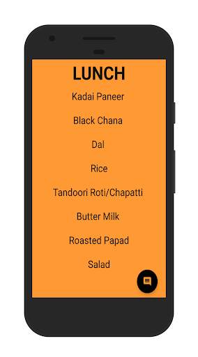 Mess Menu NMIMS Shirpur скриншот 2
