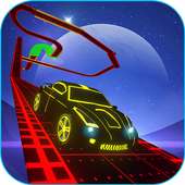 GT Racing Stunts: Car Driving (Neon) logo