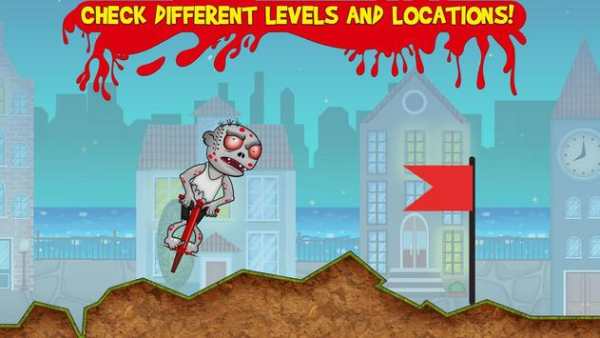 Zombie Pogo Stick Super Jumper Game screenshot 4
