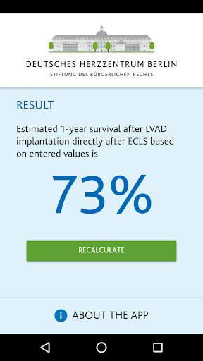 LVAD After ECLS Calculator screenshot 3