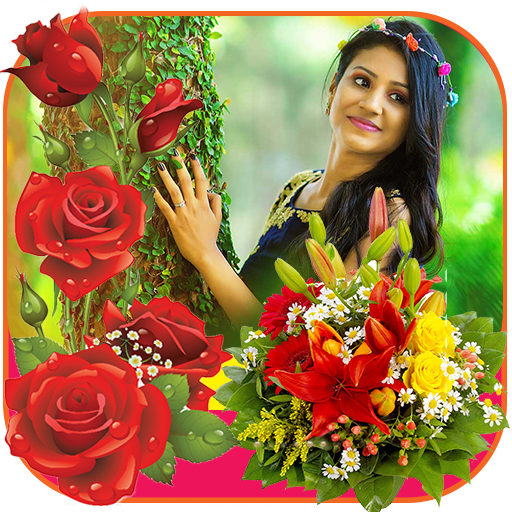 Flowers HD Photo Frames icon