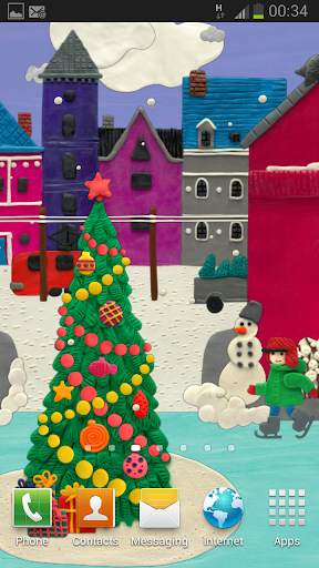 Winter town Live wallpaper HD screenshot 6
