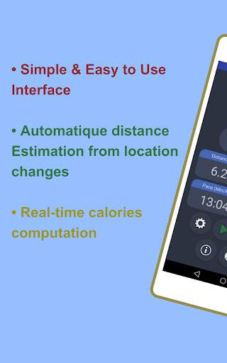 GPS 2 Calories: GPS Pedometer, gps walk tracker screenshot 1