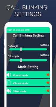 Flash On Call & SmS: Pro Flashlight Free screenshot 3