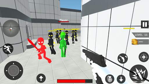 Stickman Counter Shooting : Fun Offline Free Game screenshot 2