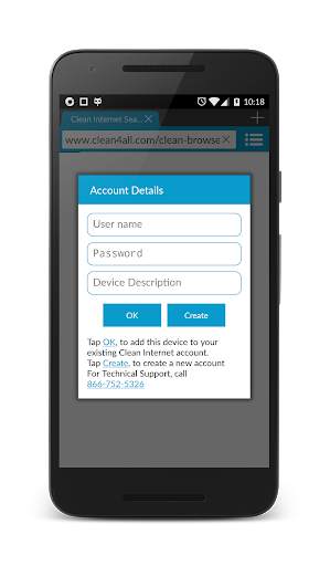 Clean Browser screenshot 2