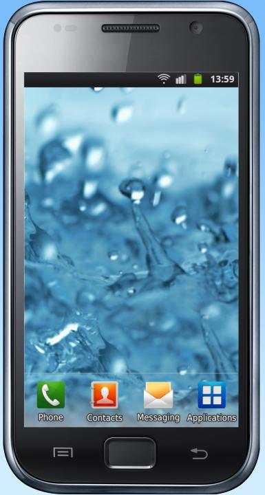 Water drops live wallpaper screenshot 2