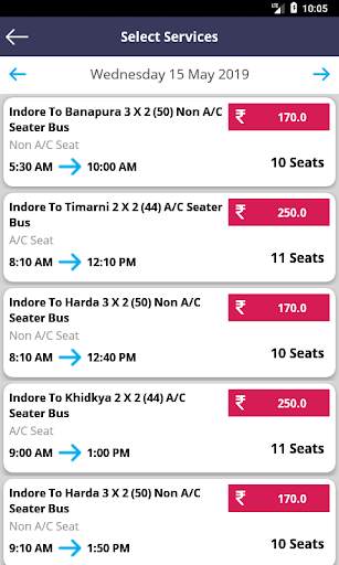 Yadav Bus Services screenshot 3
