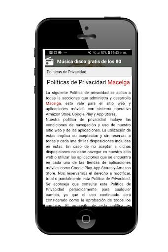 Musica Disco 80 gratis screenshot 4