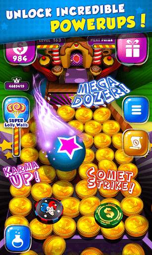 Candy Donuts Coin Party Dozer screenshot 3