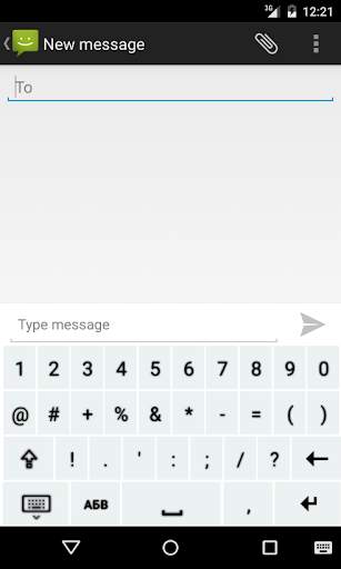 Double Letter En-Ru Keyboard скриншот 1