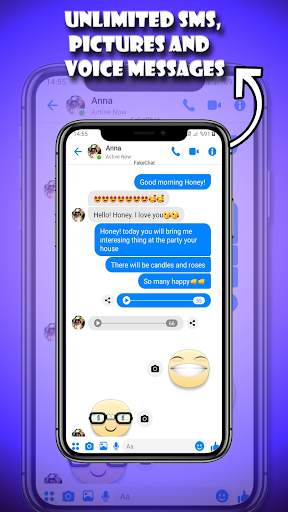 Fake Messenger Chat - Prank screenshot 2