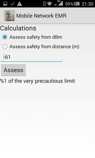 Mobile Network Radiation screenshot 2